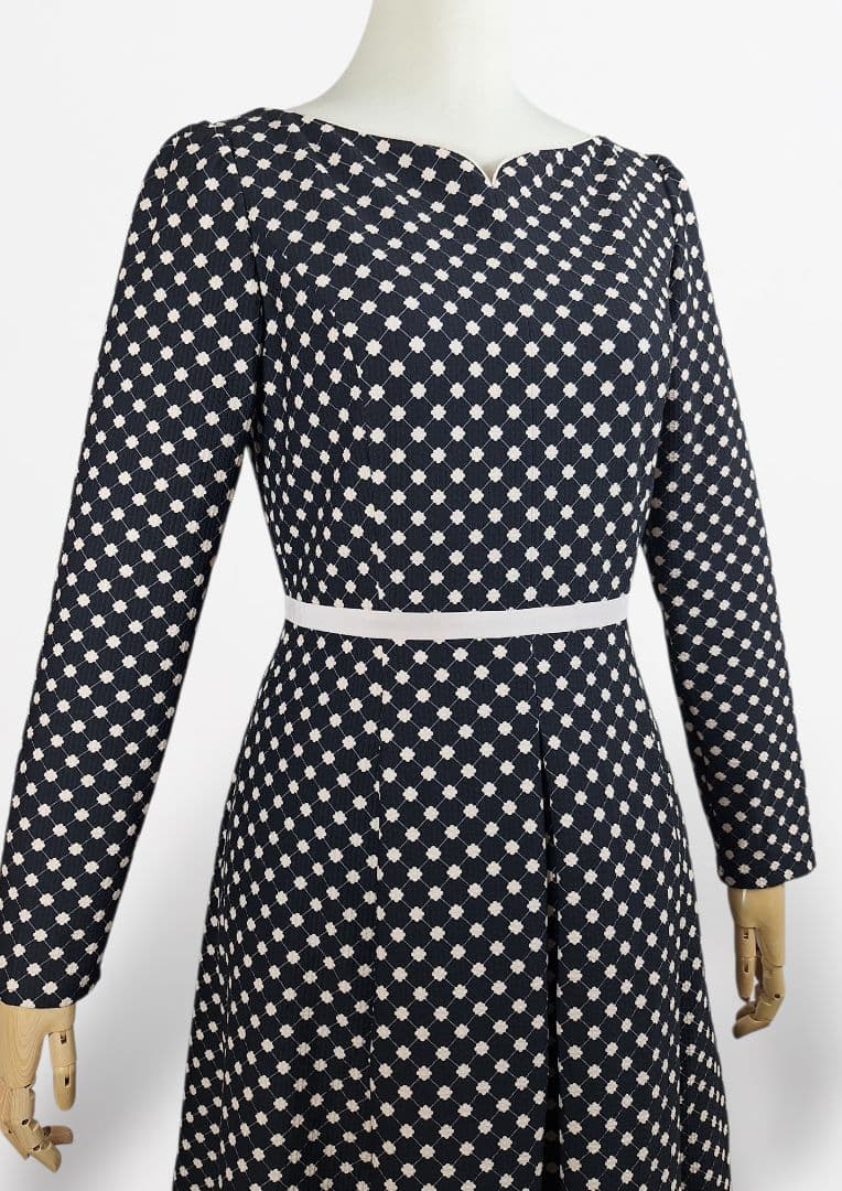 美品 TOCCA CLOVER STAMP ドレス