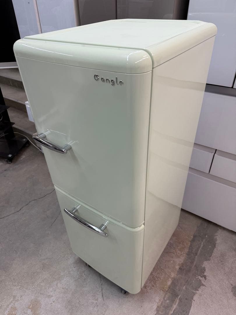 2019年式 149L eangle レトロ風 冷蔵庫 ANGRE151-A1