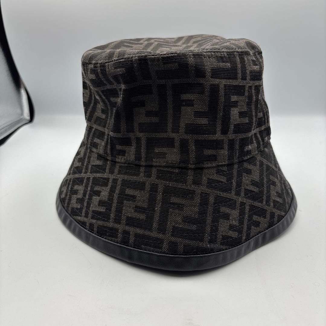 FENDI FFロゴ バケットハット Sサイズ
