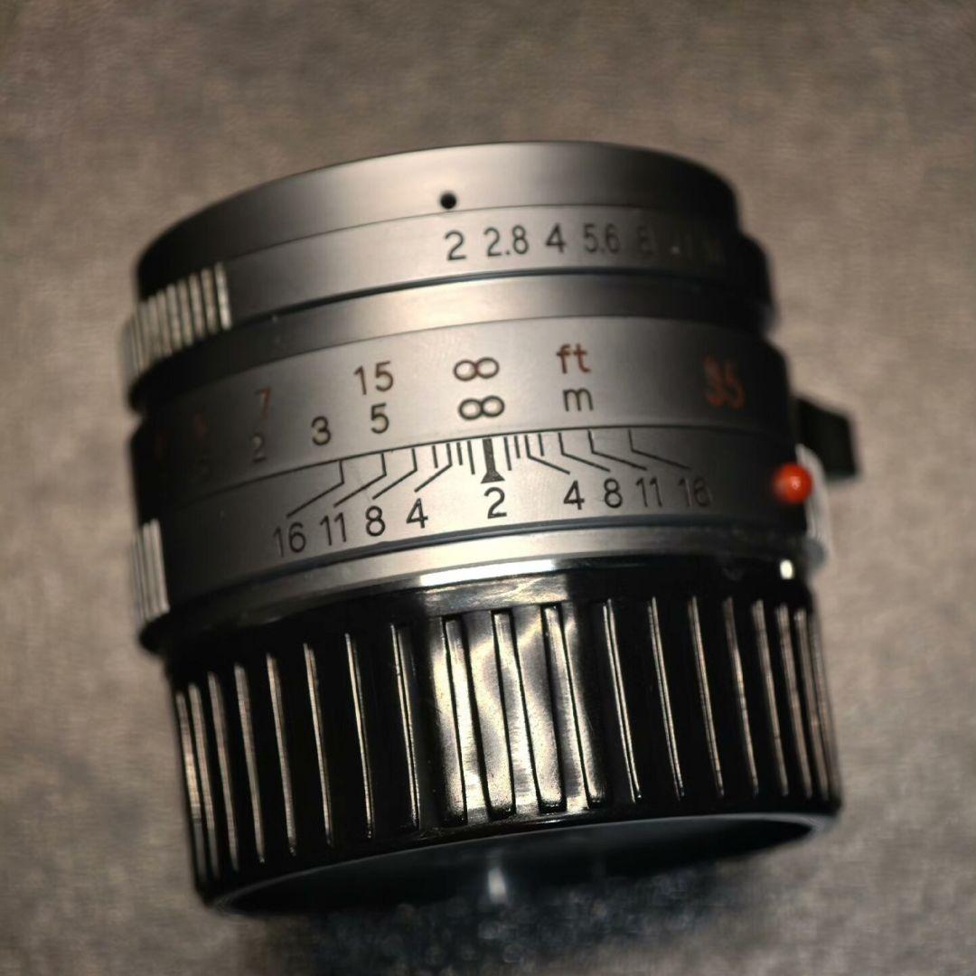 leica Mマウント CONTAX G 35mm F2 レンズ シルバー