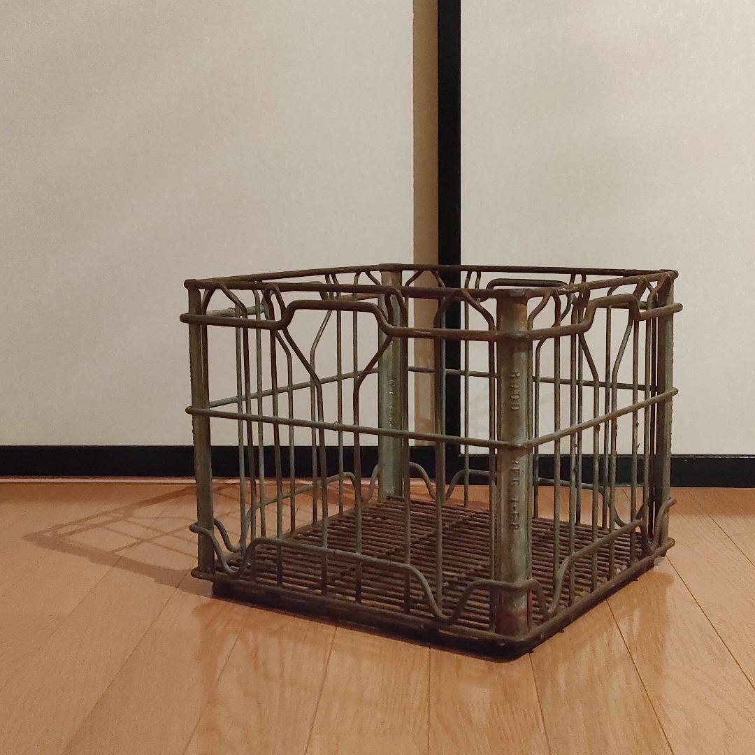 60's US ヴィンテージ ワイヤーバスケット インダストリアル