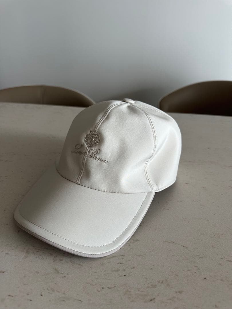 専用ホワイトキャップ 刺繍ロゴ付き