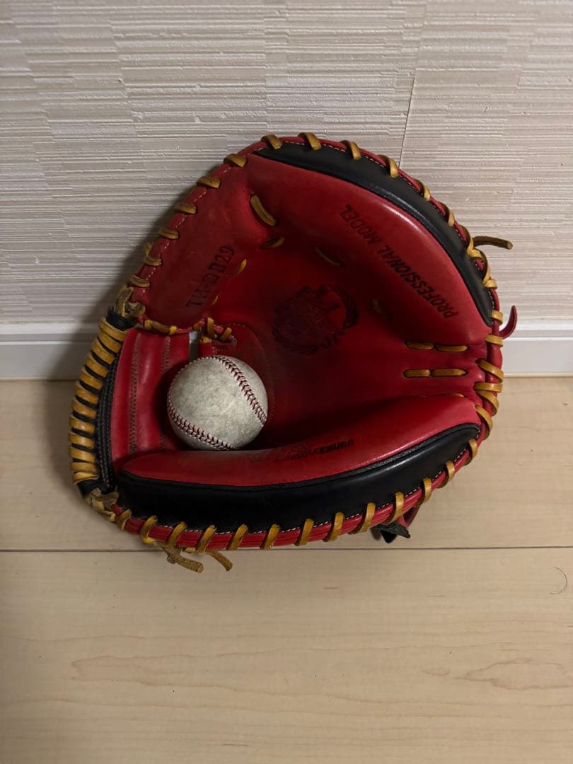 【即戦力】ハタケヤマ　軟式キャッチャーミット