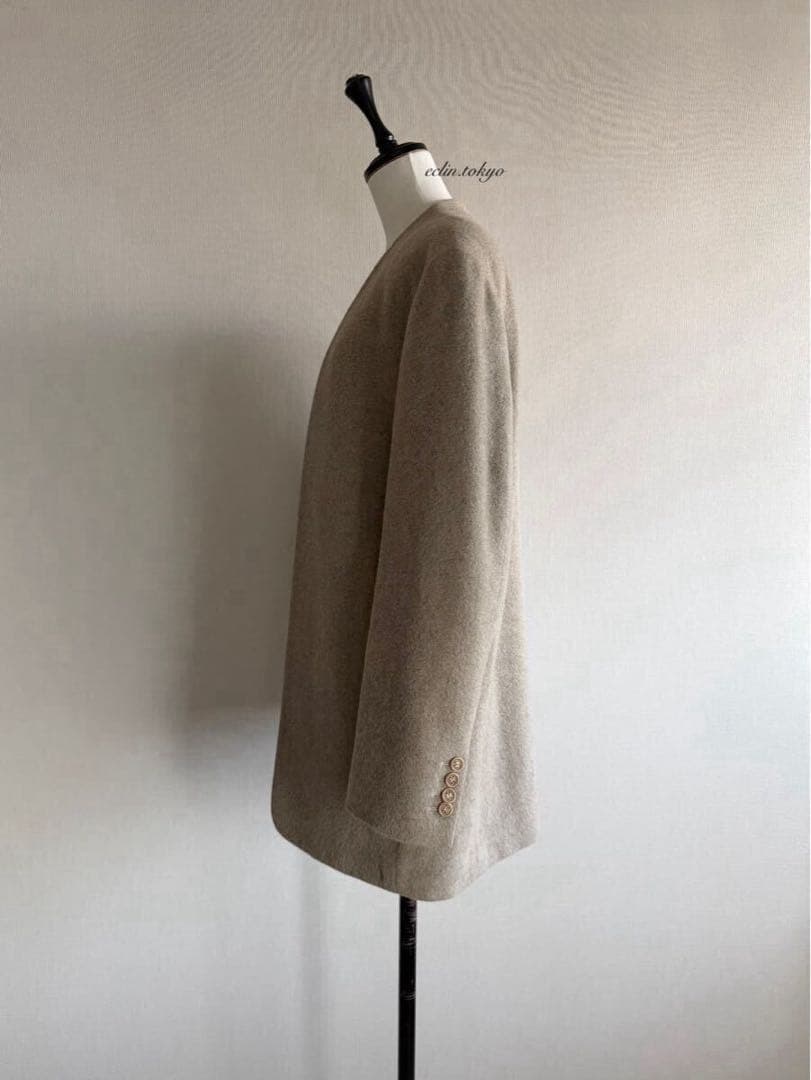 HERMES マルジェラ期《アルパカ100%》ヴァルーズ ジャケット E4788