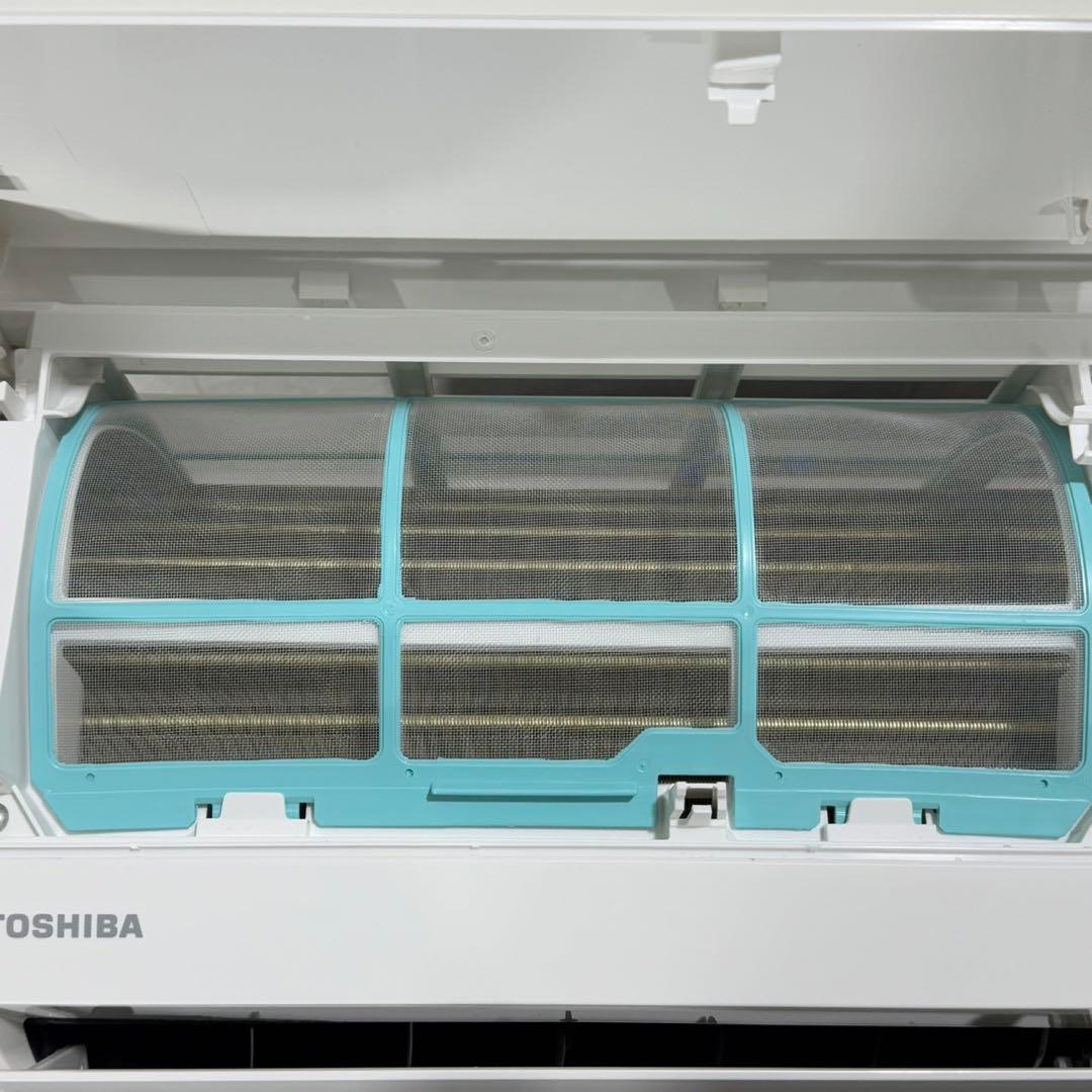 TOSHIBA ルームエアコン 10畳用 2020年製 内部清掃済み d5012