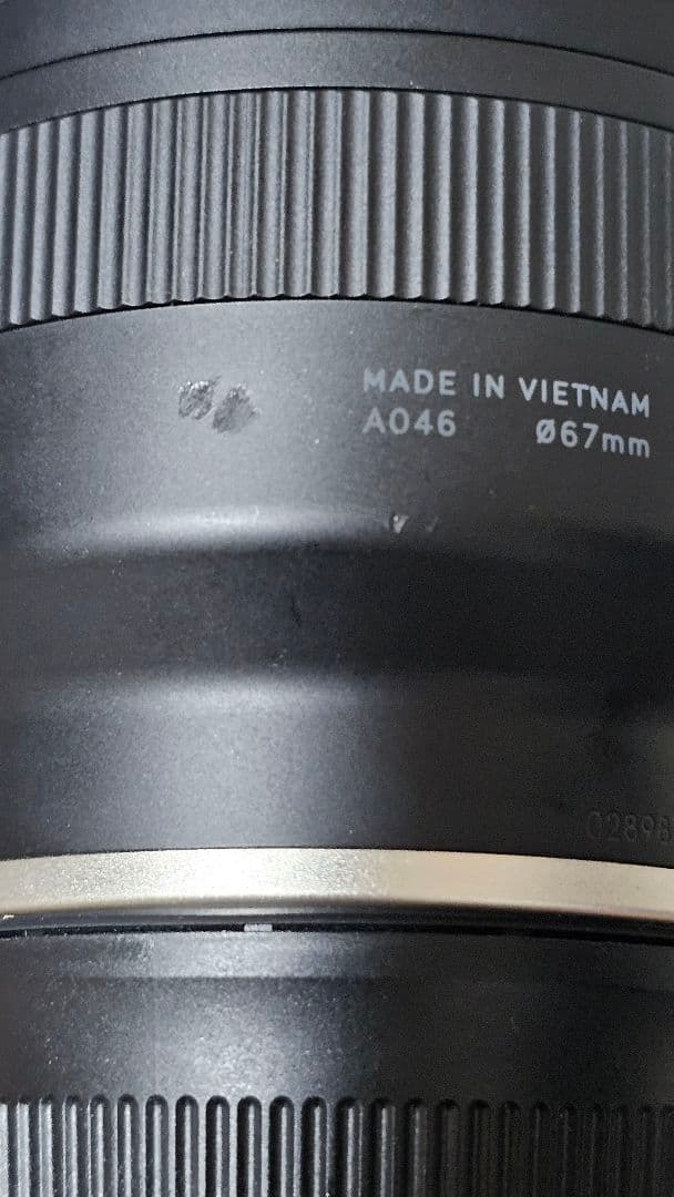 TAMRON 17-28mm F/2.8 Di III RXD 広角　レンズ