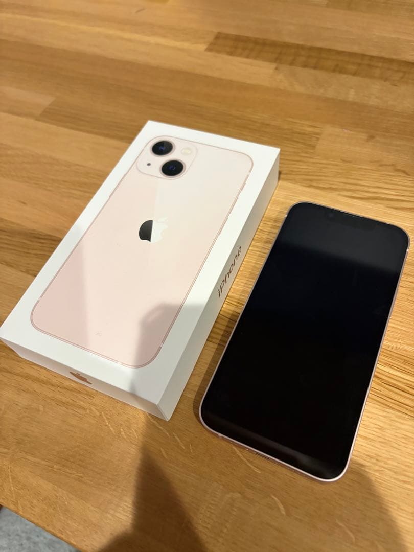 バッテリー100% Apple iPhone 13 mini 256GBピンク