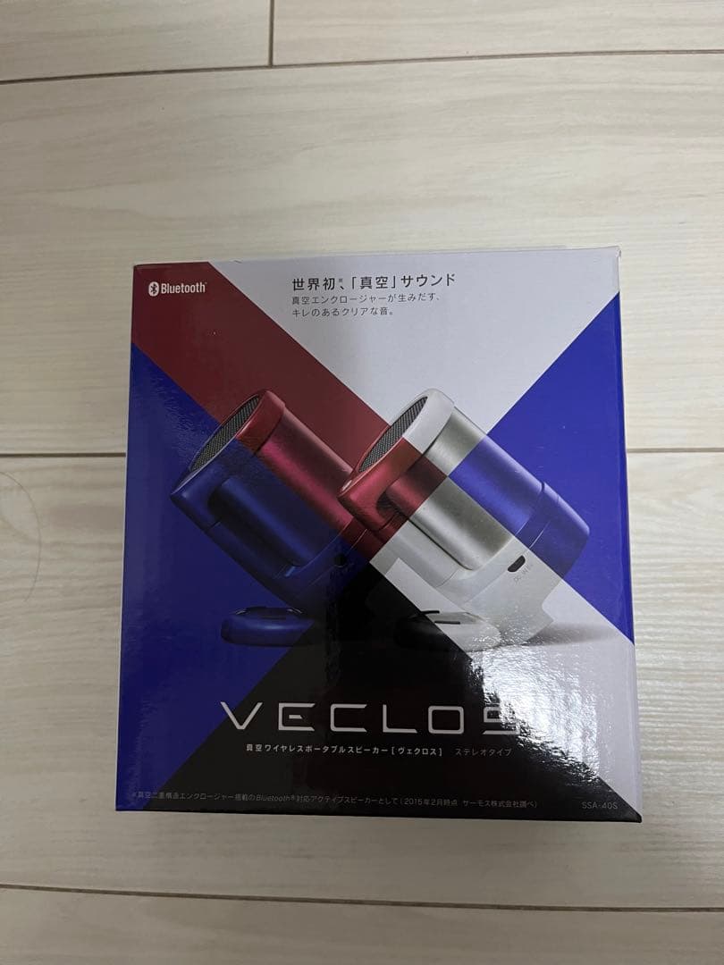 VECLOS ヴェクロス スピーカー THERMOS SSA-40S BK
