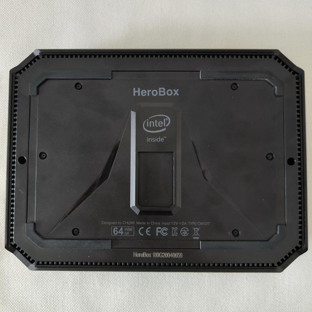 CHUWI HeroBox ファンレス ミニPC Celeron N4100