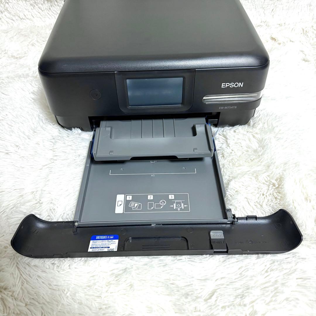 エプソン エコタンク EW-M754TB 総印刷1110枚 スマホ連携/A4対応
