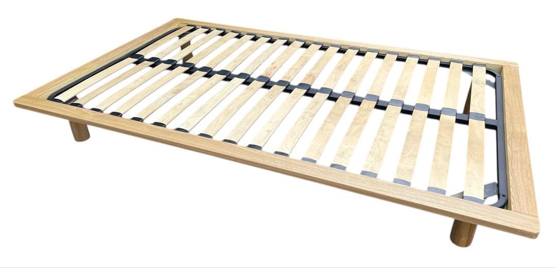 大阪 京都 引き取り歓迎 無印良品 木製ベッドフレーム 脚付き