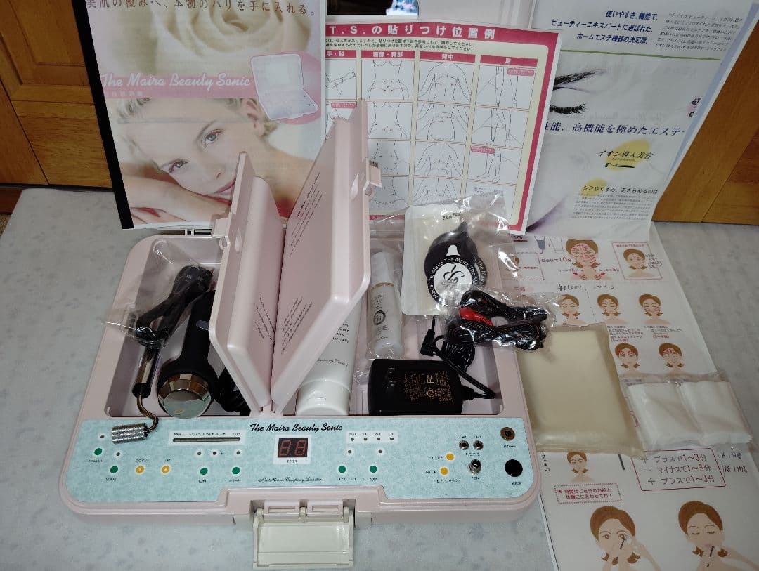 ザ・マイラ ビューティーソニック②超音波イオン導入P.E.T.Sマイラソニック