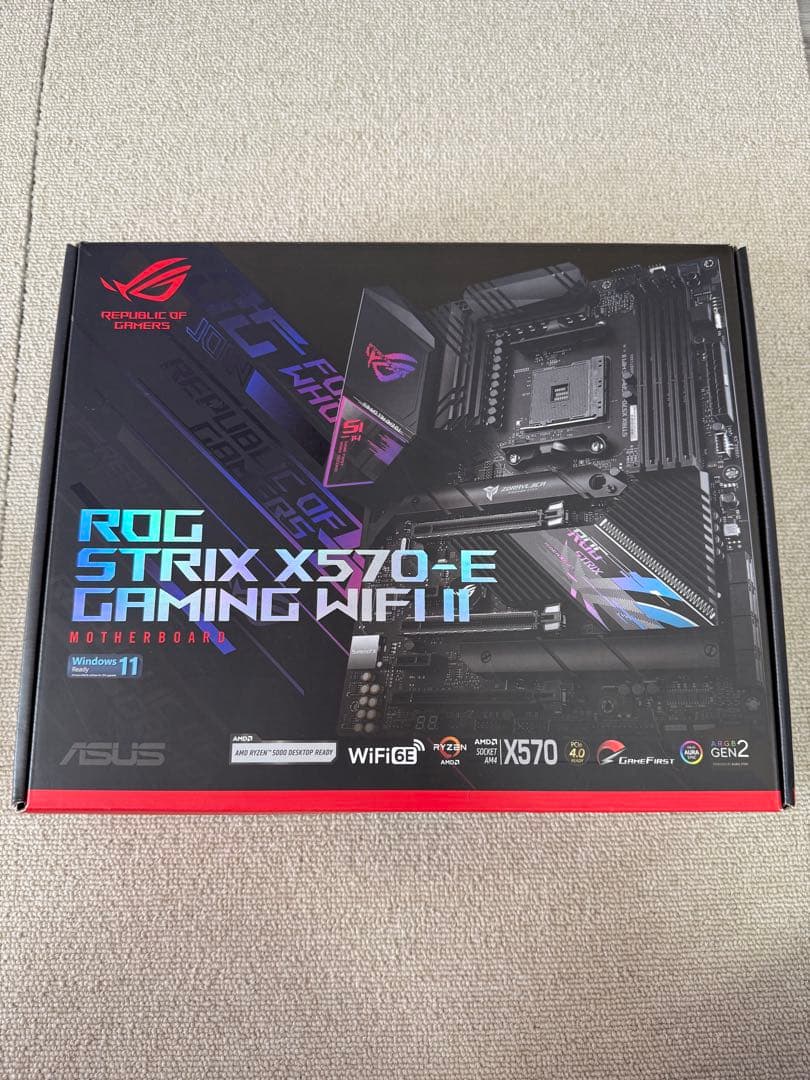 ROG STRIX X570-E GAMING WIFI II 中古