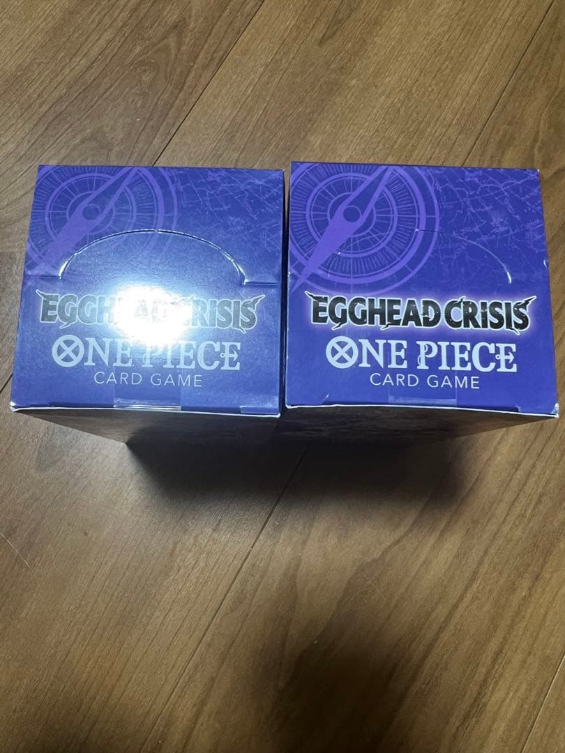 EGGHEAD CRISIS ONE PIECEカードゲーム2BOX
