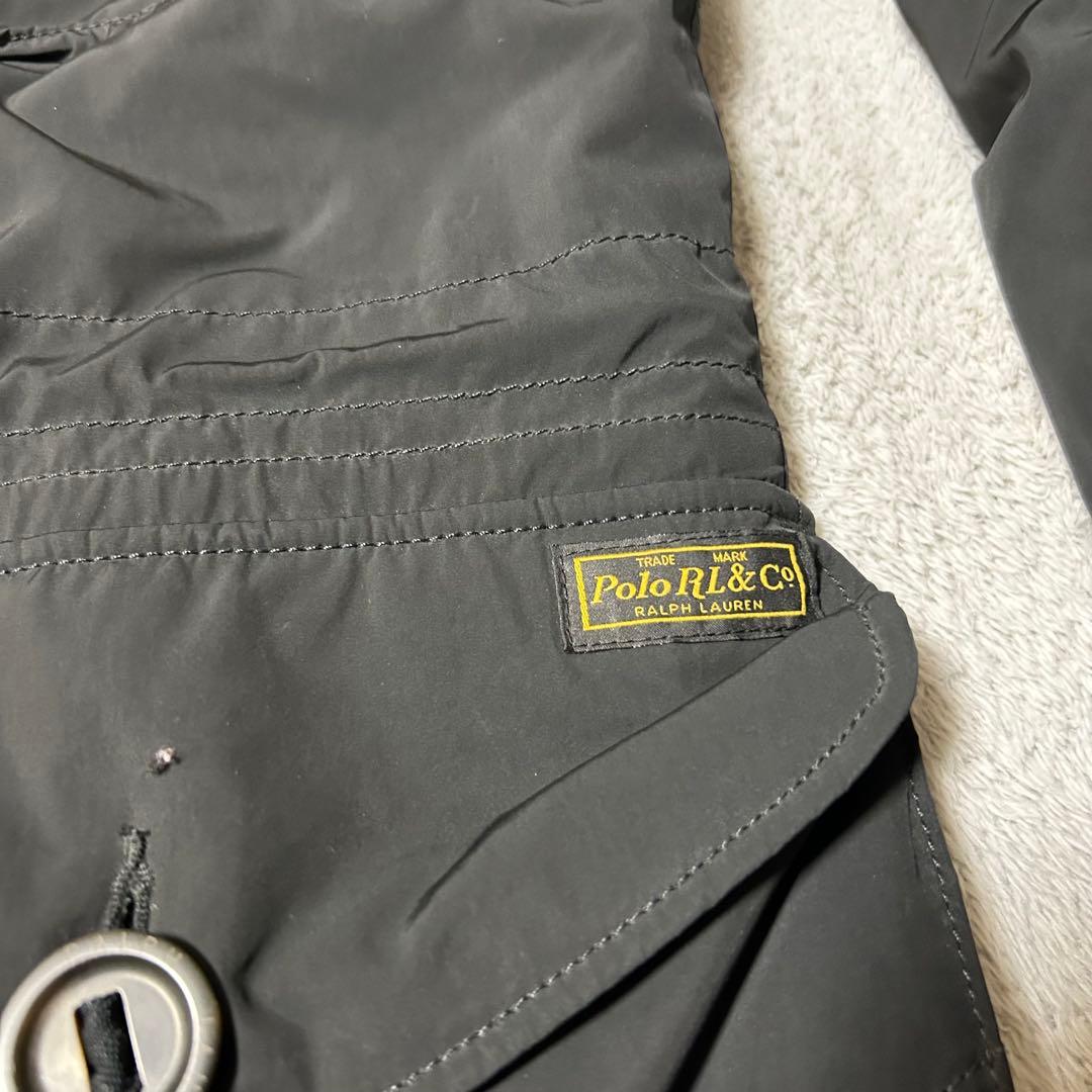 ポロラルフローレン M-65 ミリタリージャケット フィールドジャケット 黒 L