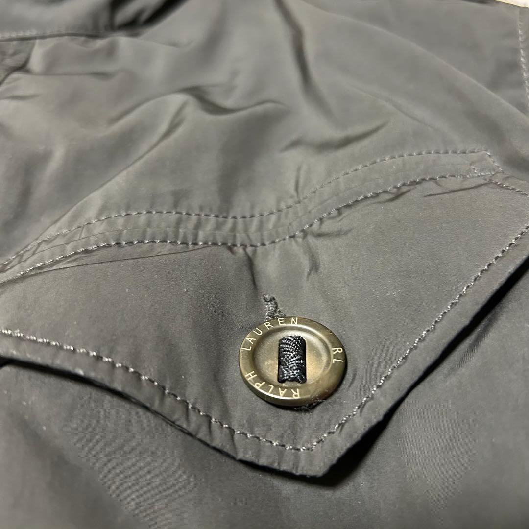 ポロラルフローレン M-65 ミリタリージャケット フィールドジャケット 黒 L