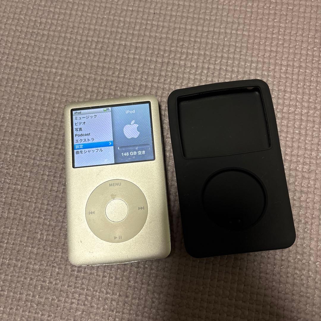 iPod classic 160GB A1238 シルバー カバー