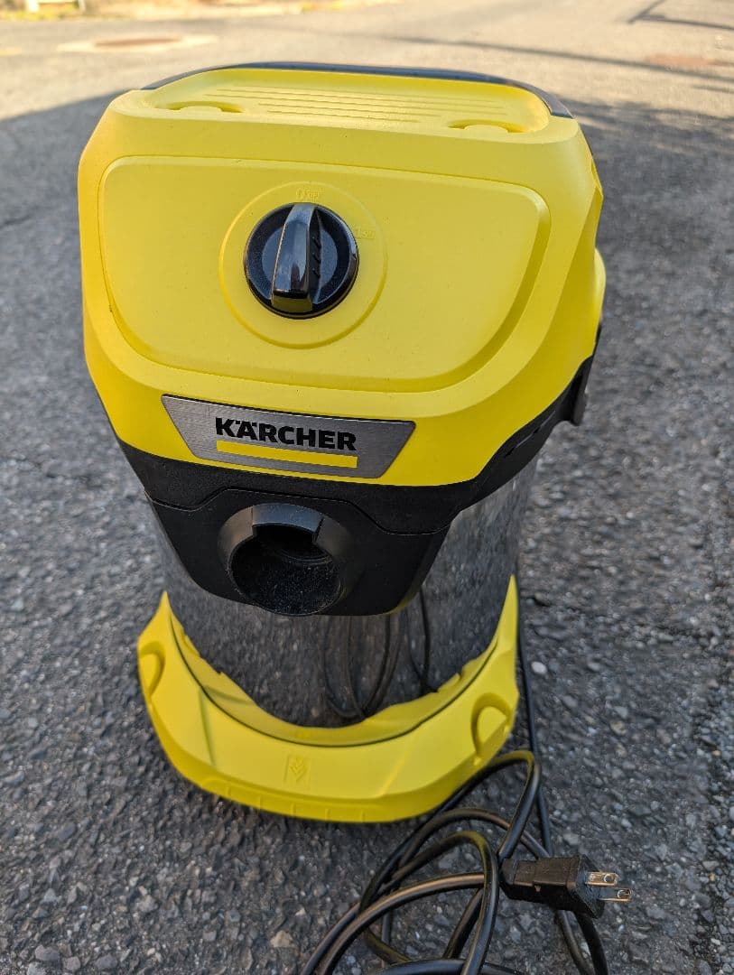 Kärcher（ケルヒャー）乾湿両用バキュームクリーナー WD3ｓ