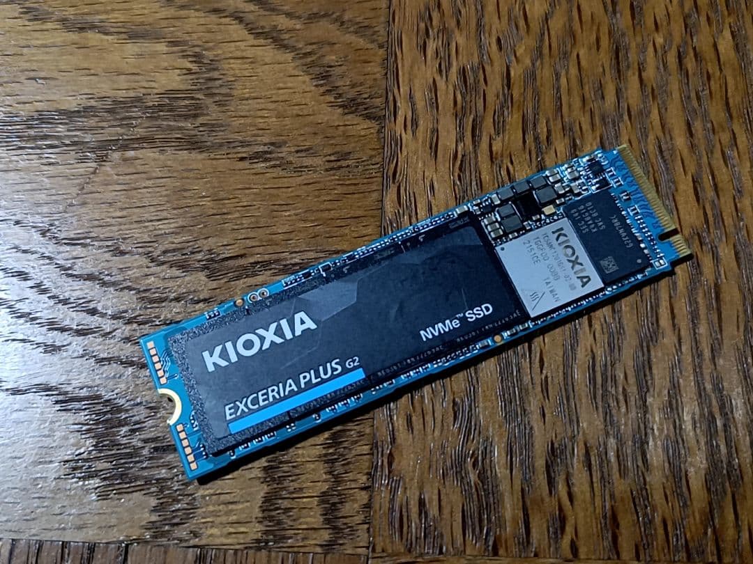 キオクシア M.2SSD1TB NVMe EXCERIA PLUS G2 TLC