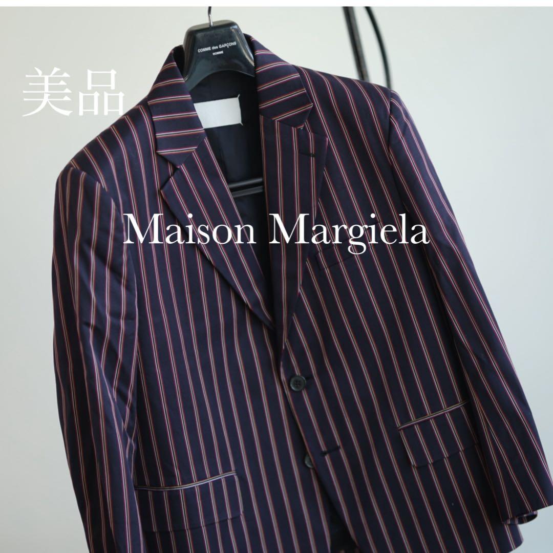 V*E様 美品 maison margiela ジャケットスリング ストライプ