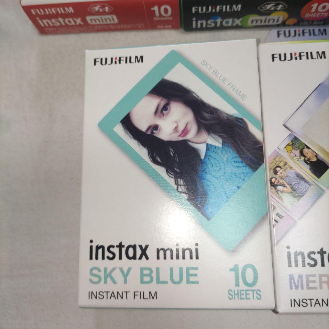 新品　チェキ　instax mini 10シート　ミッキー＆フレンズ　レインボー