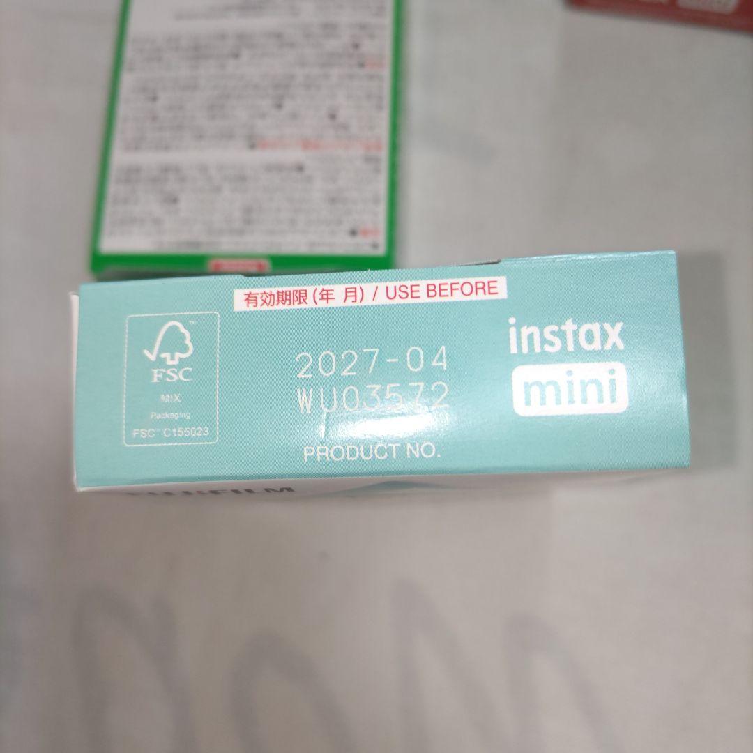 新品　チェキ　instax mini 10シート　ミッキー＆フレンズ　レインボー