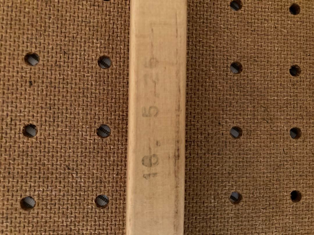 ヤマサキ木製ベビーベッド キャスター付き