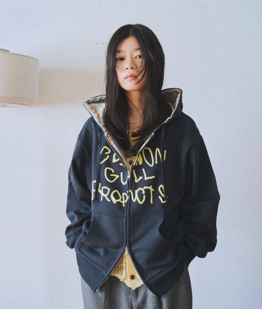 【美品】common gull products. ジップパーカー Mサイズ