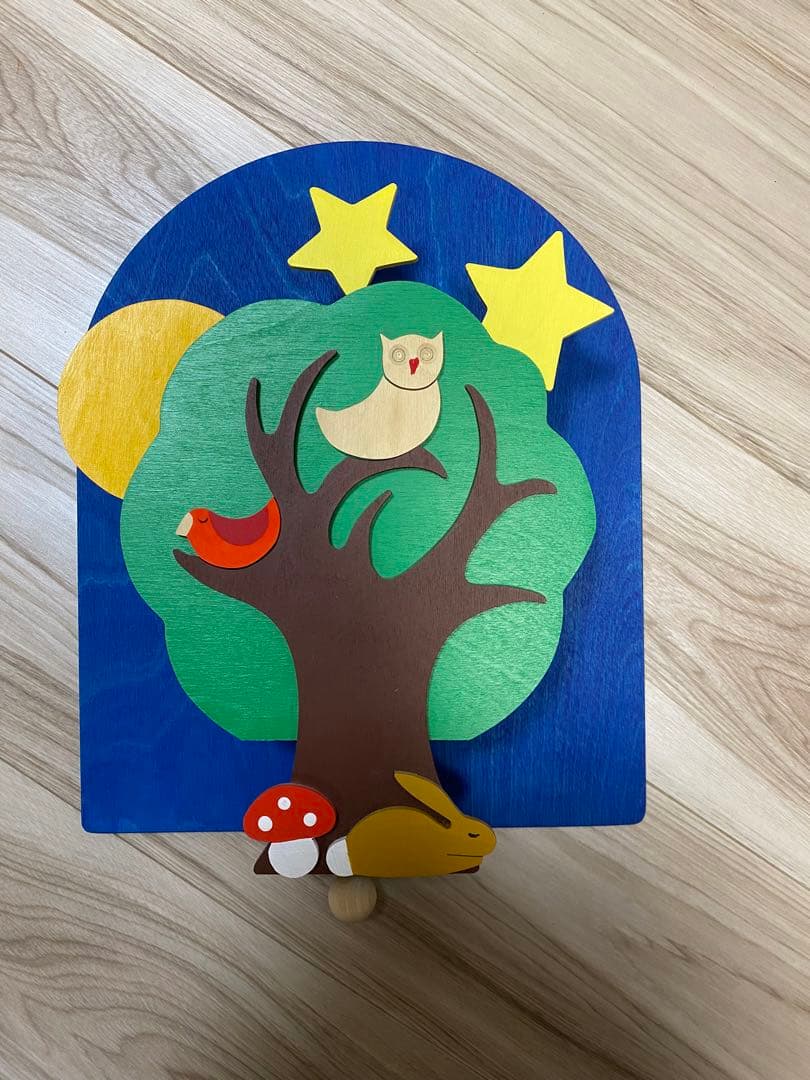 星と月 壁掛けオルゴール　キーナー社(kiener)