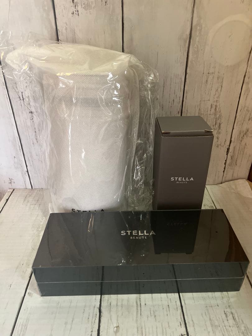 STELLA BEAUTE Beauty Face Stick ポーチ、グラス付