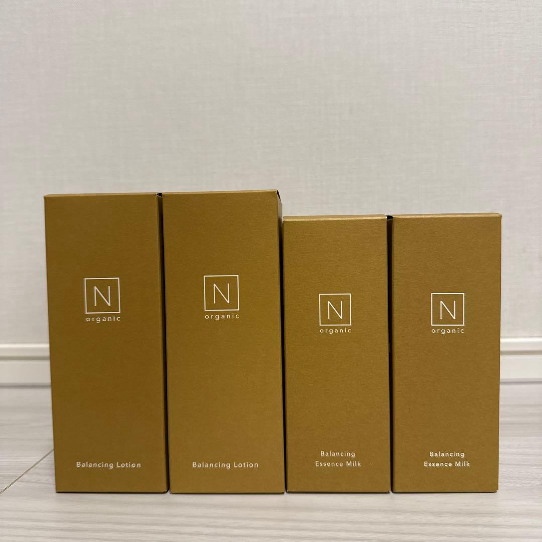 【新品未開封】Nオーガニック バランシングローション&エッセンスミルク×2セット