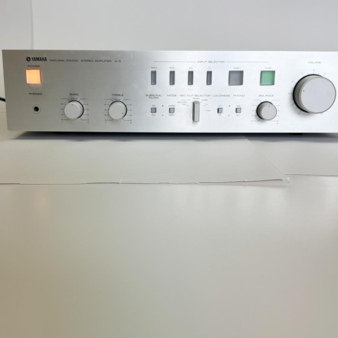 YAMAHA A-5 プリメインアンプ　ジャンク