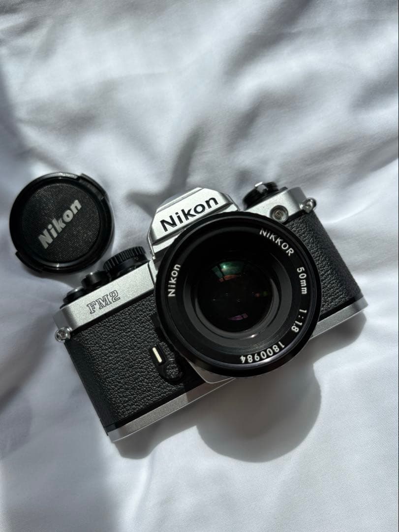【美品】Nikon New FM2 Nikkor 50mm f/1.8付