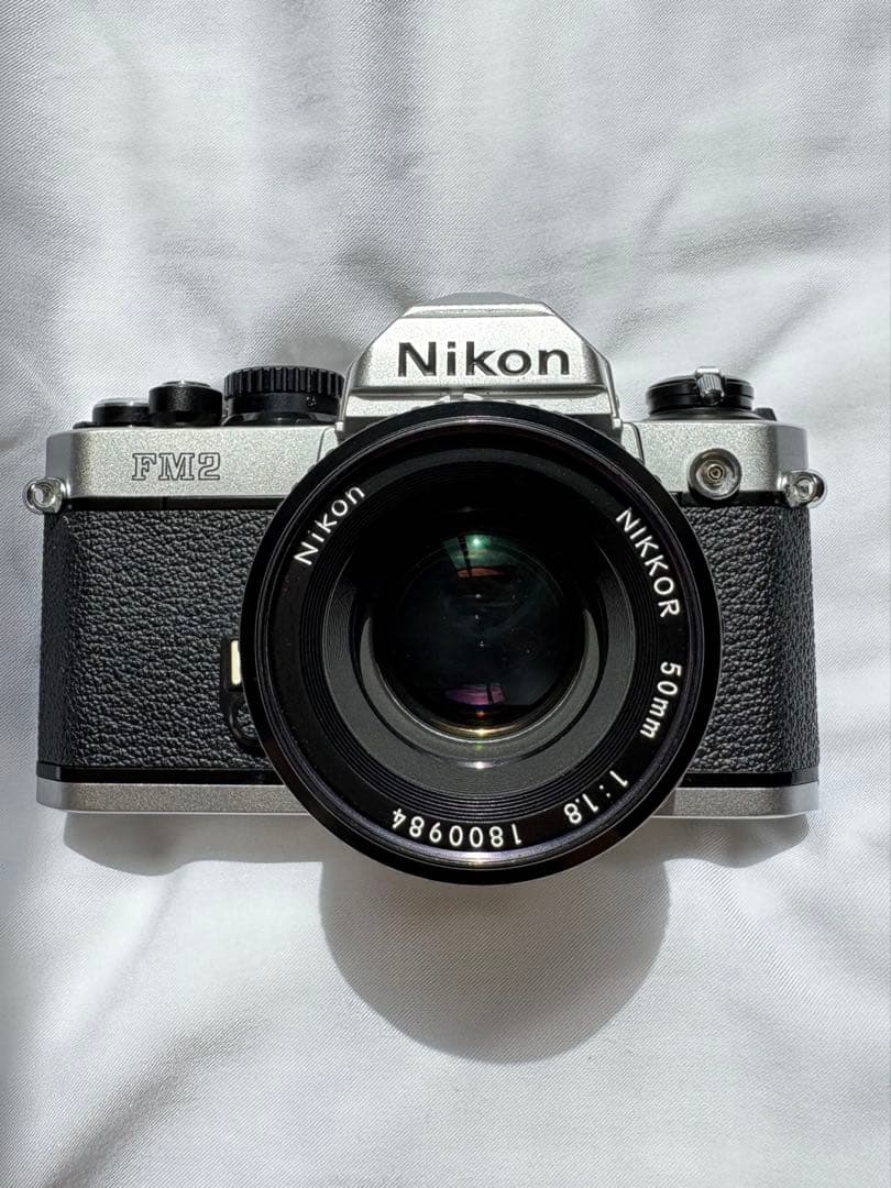 【美品】Nikon New FM2 Nikkor 50mm f/1.8付