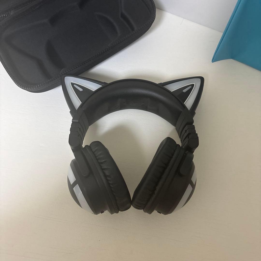 SELKIRK 猫耳ワイヤレスヘッドホン 本体（箱ケース付き）