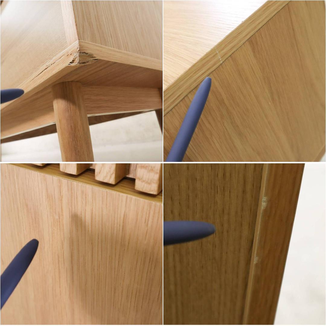 展示B品 25年製 ウニコ ソルク TVボード 幅160cm ナチュラル オーク