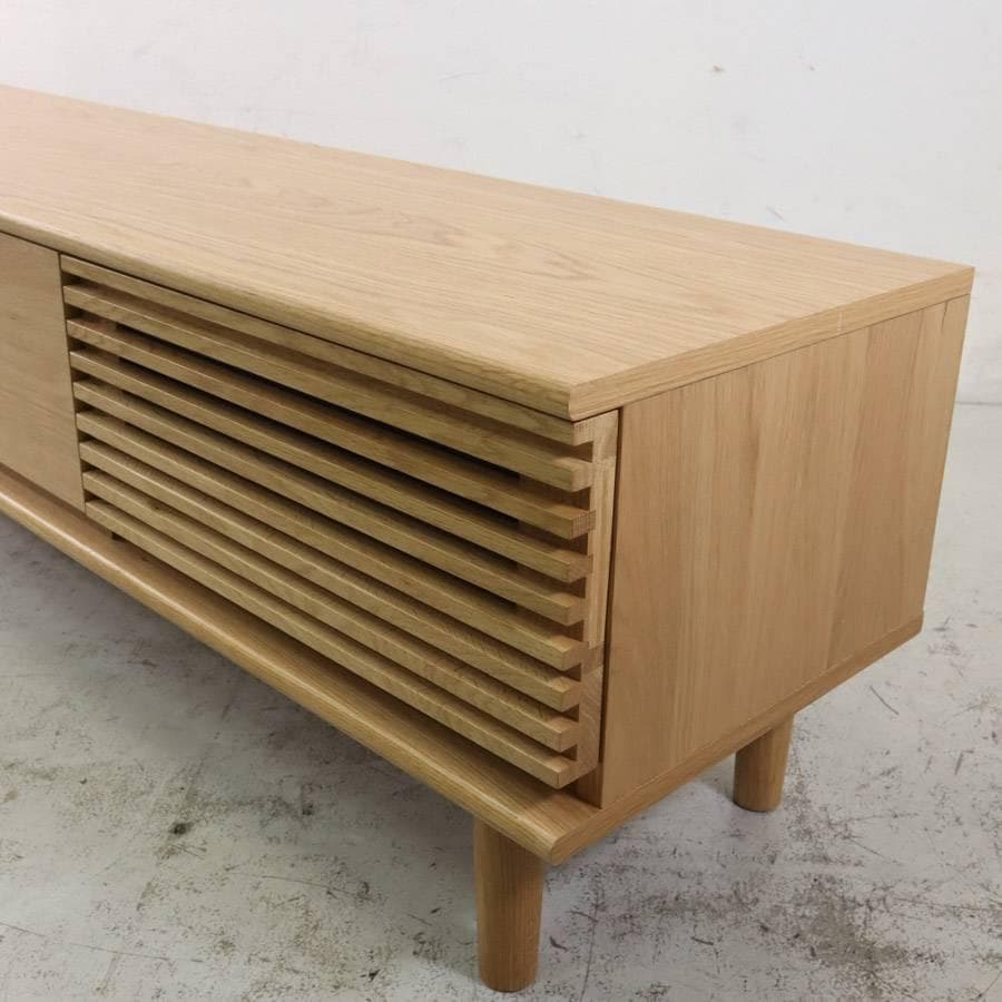 展示B品 25年製 ウニコ ソルク TVボード 幅160cm ナチュラル オーク