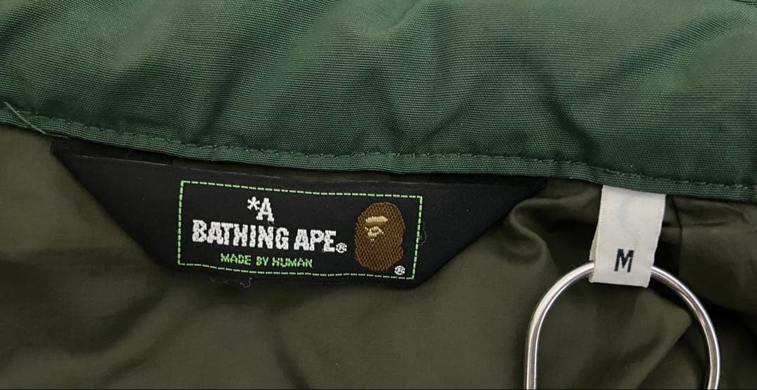 A BATHING APE ダウン ジャケット エイプ