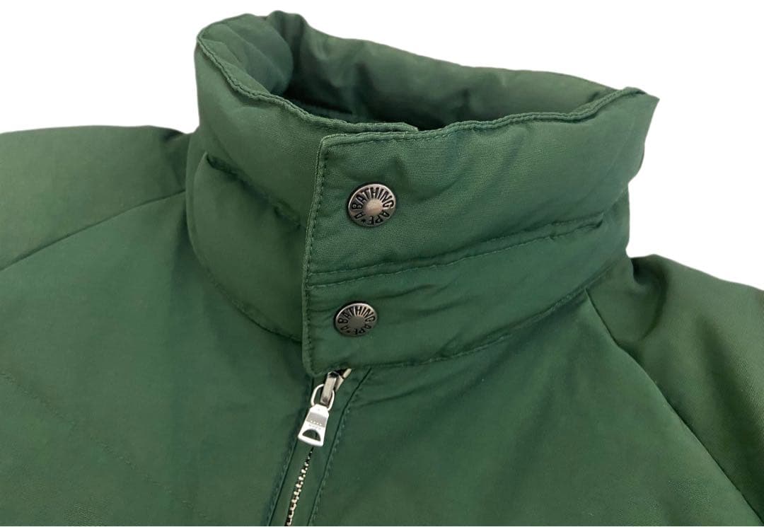 A BATHING APE ダウン ジャケット エイプ