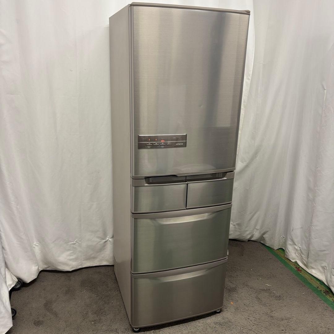 104綺麗　日立　冷蔵庫　大型　400L-500ℓ　安い　中古　右開き　設置無料