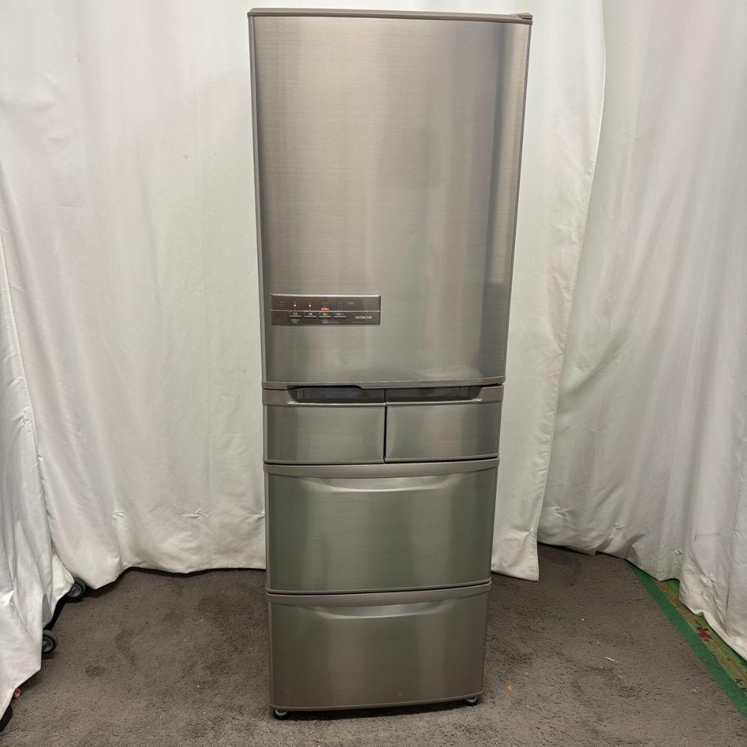 104綺麗　日立　冷蔵庫　大型　400L-500ℓ　安い　中古　右開き　設置無料