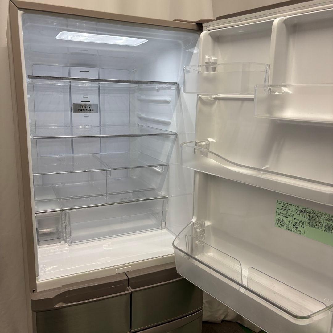 104綺麗　日立　冷蔵庫　大型　400L-500ℓ　安い　中古　右開き　設置無料