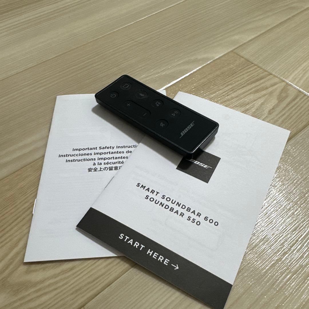 スピーカー・ウーファー BOSE smart soundbar 600