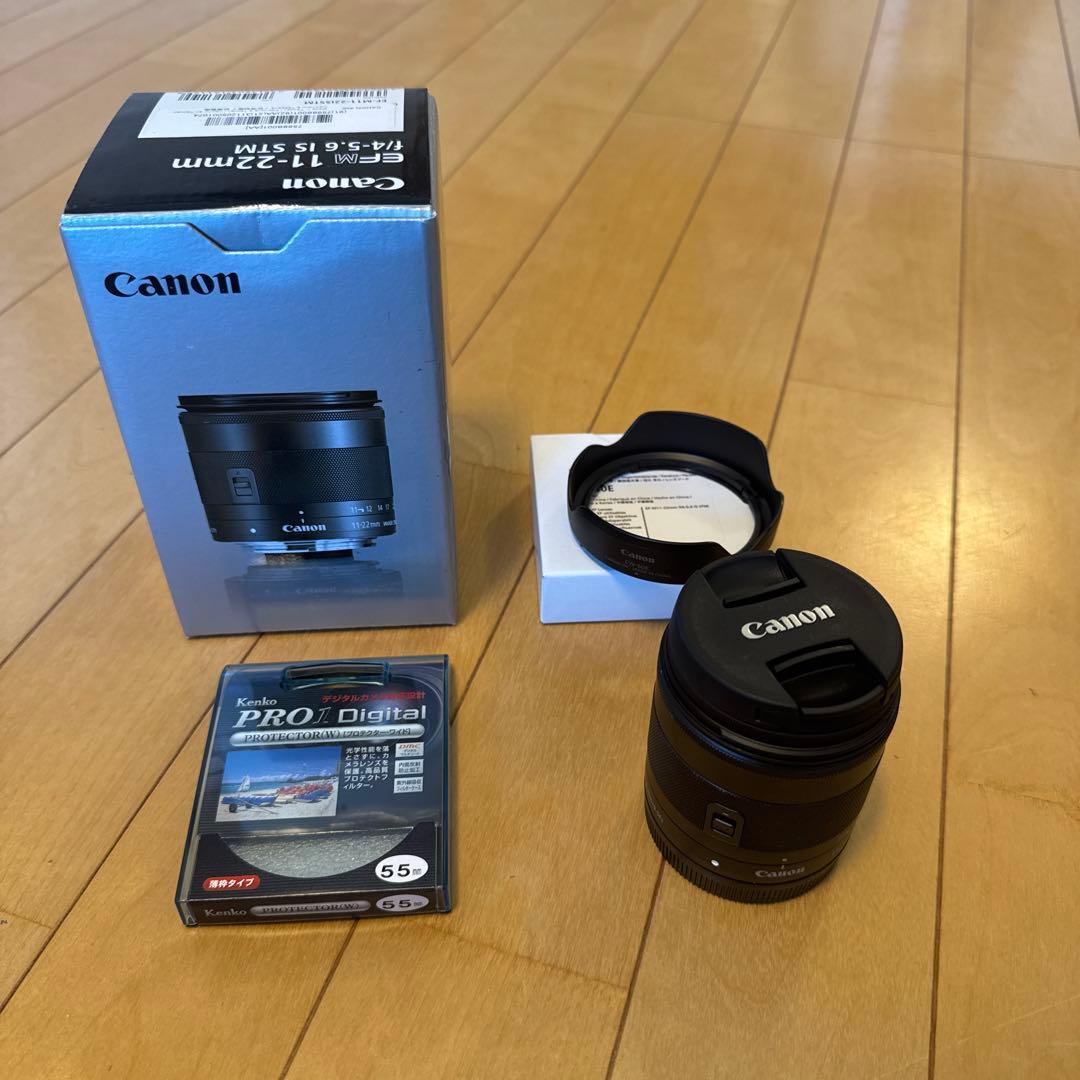 レンズ(ズーム) Canon EF-M 11-22mm F4-5.6 IS STM