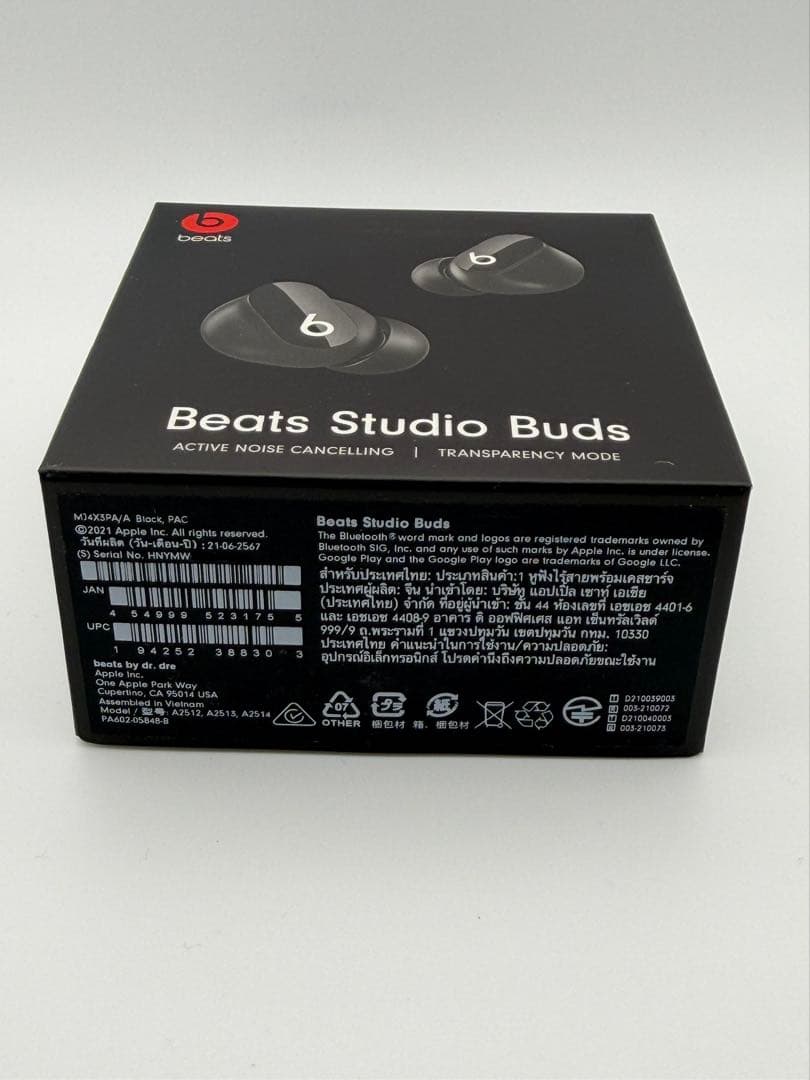 【新品未開封】Beats Studio Buds ブラック MJ4X3PA/A