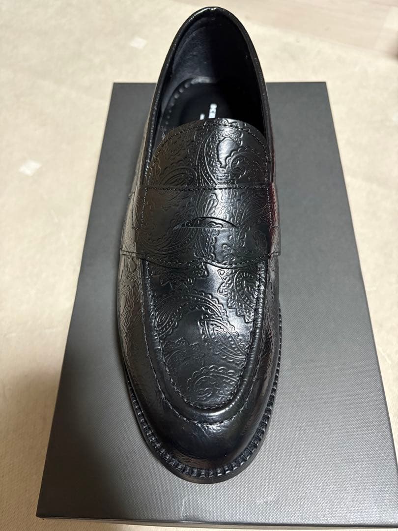 Kenford ローファー ペイズリー柄　新品未使用　25.0cm