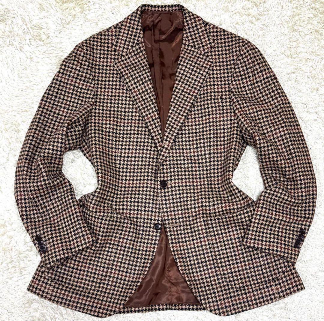BEAMS f ビームスエフ 千鳥格子 テーラードジャケット