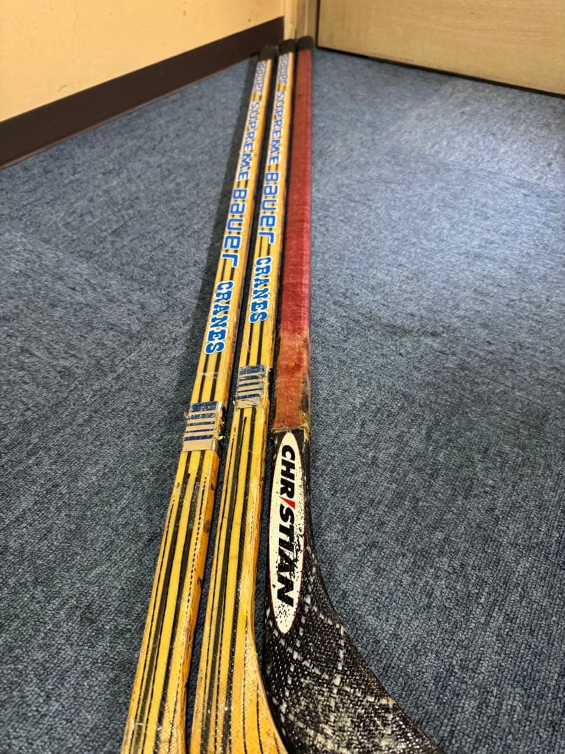 ホッケースティック 3本セット アイスホッケー