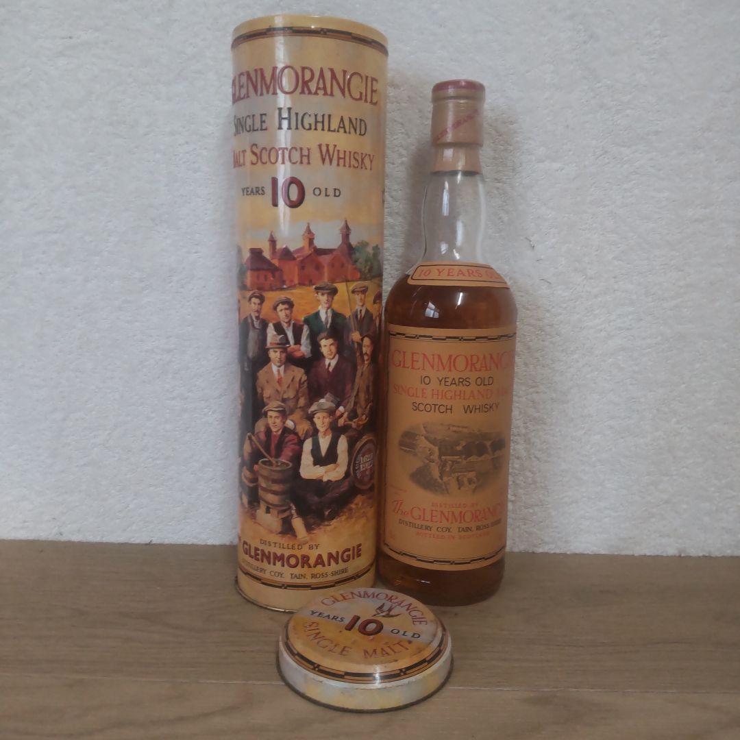 古酒　グレンモーレンジィ10 Years Old ウイスキー缶入り
