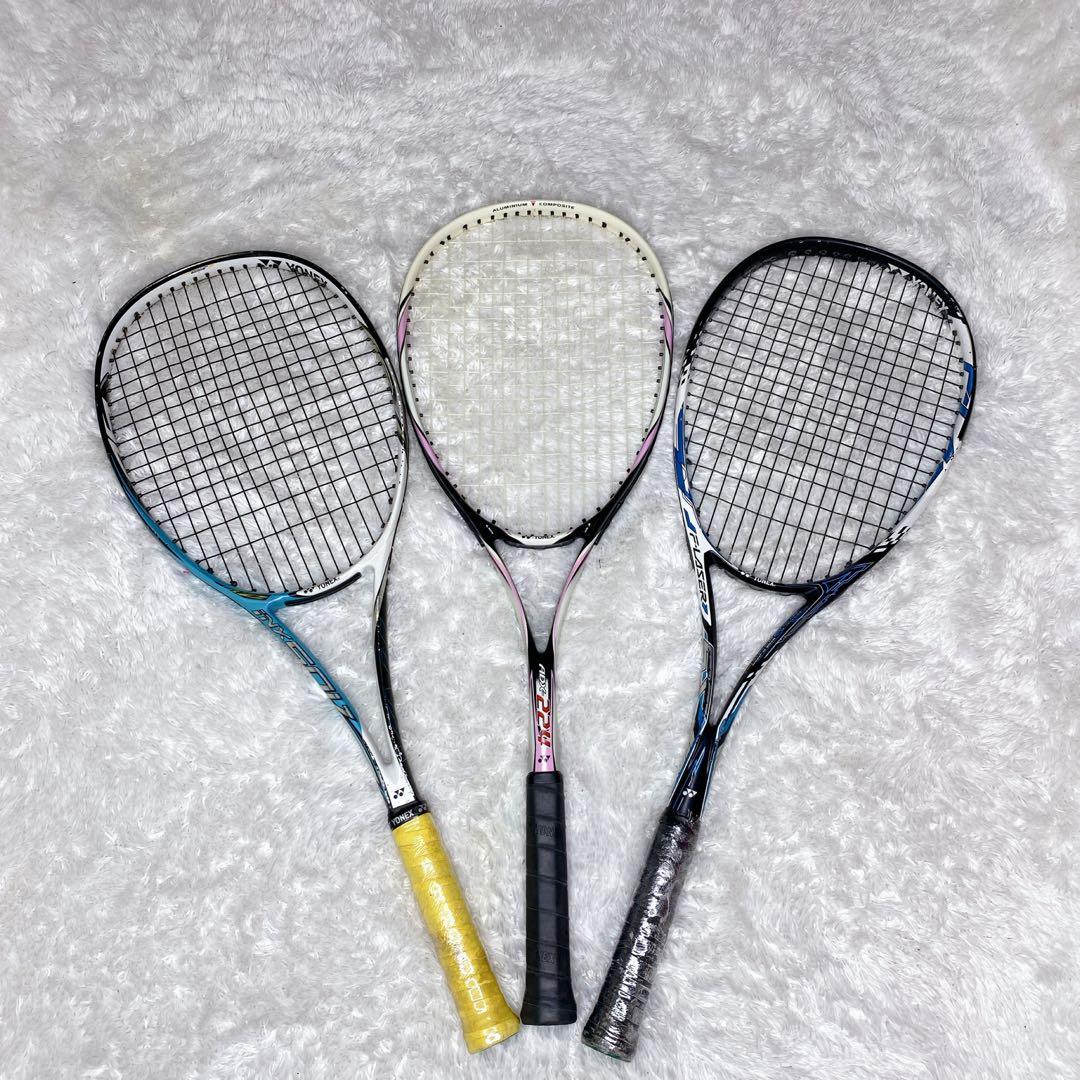 ☆3本セット☆YONEX F-LASER5SADX-224inx50v軟式テニス